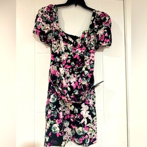 Floral mini dress